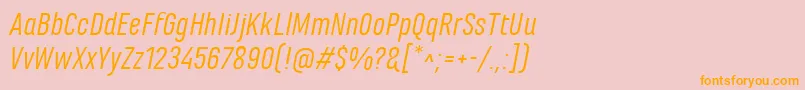 More about MarianinaFyItalic Font MarianinaFyItalic Font – Orange Fonts on Pink Background