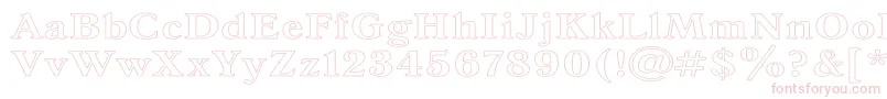 AntiquaHw Font – Pink Fonts