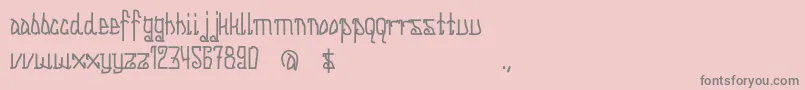 More about IchBinEndie Font IchBinEndie Font – Gray Fonts on Pink Background
