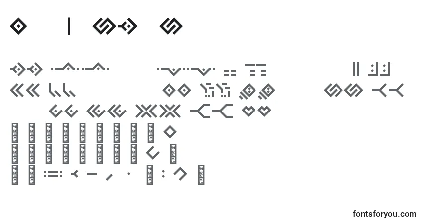 Fuente Omnicsans (100211) - alfabeto, números, caracteres especiales