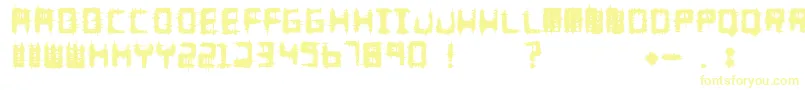 Melee-fontti – keltaiset fontit