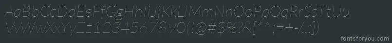 Más sobre la fuente LatoHairlineitalic fuente LatoHairlineitalic – Fuentes Grises Sobre Fondo Negro