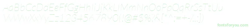 LatoHairlineitalic Font – Green Fonts