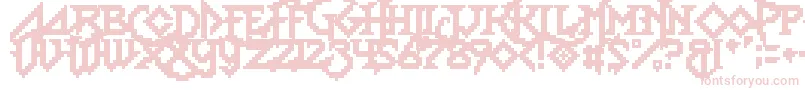 LadyRadical2 Font – Pink Fonts on White Background