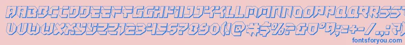 More about Tokyodrifter3D Font Tokyodrifter3D Font – Blue Fonts on Pink Background