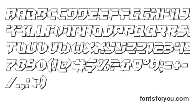  Tokyodrifter3D font