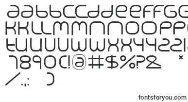  Roundsans font