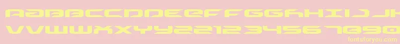 fuente Driveexpand – Fuentes Amarillas Sobre Fondo Rosa
