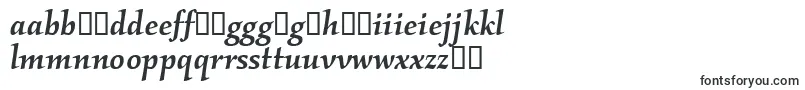 Шрифт KallosmditcTtMediumitalic – мальтийские шрифты