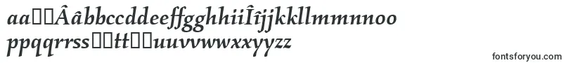 Шрифт KallosmditcTtMediumitalic – румынские шрифты