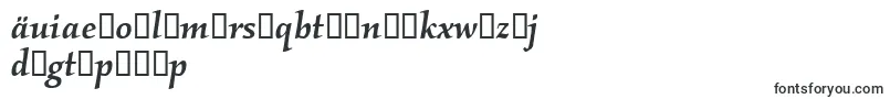 フォントKallosmditcTtMediumitalic – アムハラ語の文字