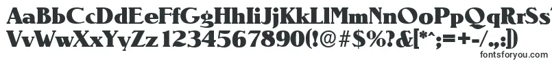 NevadaserialHeavyRegular Font – Popular Fonts