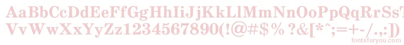 Schdlbd Font – Pink Fonts on White Background