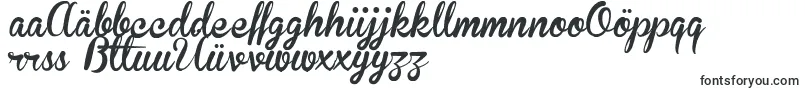 Шрифт BrannbollFet – немецкие шрифты
