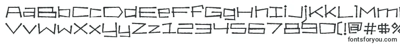 Bahamaslim-Schriftart – Schriften für Adobe Reader