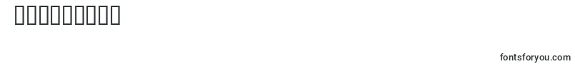 ChevronDingbats Font – Fonts for Numbers and Digits
