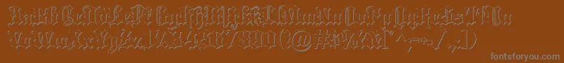 Más sobre la fuente Blackletter ffy fuente Blackletter ffy – Fuentes Grises Sobre Fondo Marrón
