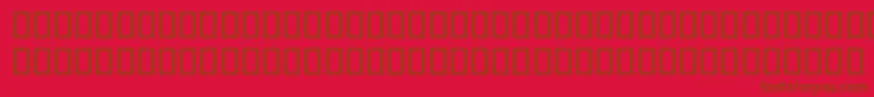 EversonMonoLatin6 Font – Brown Fonts on Red Background