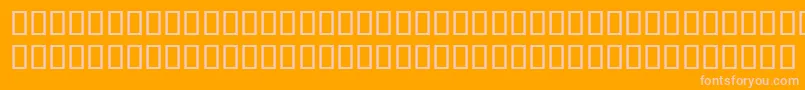 EversonMonoLatin6フォントについての詳細 フォントEversonMonoLatin6 – オレンジの背景にピンクのフォント