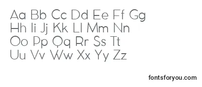 CocomatLightTrial Font