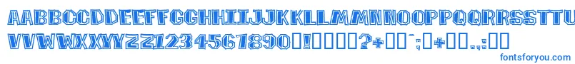 TikiTookaBv Font – Blue Fonts