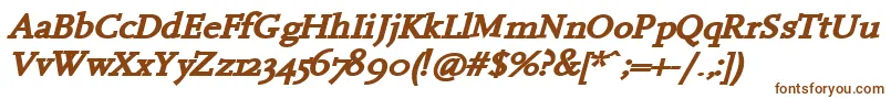 HanchBi Font – Brown Fonts