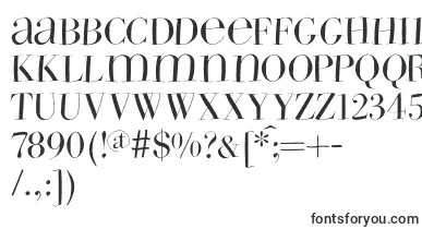  Wildbradoni font