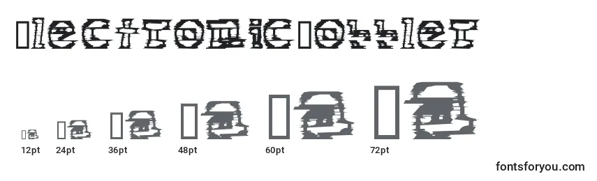ElectronicCobbler Font Sizes