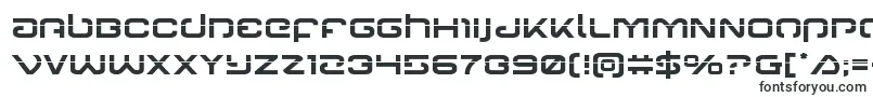 Gunrunnerlaser-Schriftart – Schriftarten, die mit G beginnen