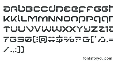  Gunrunnerlaser font