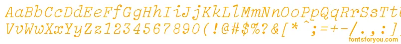 LightitalicLightItalic Font – Orange Fonts
