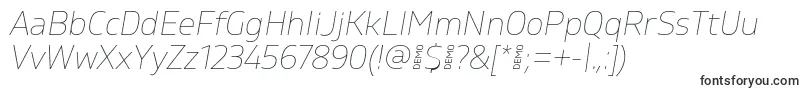 Шрифт GilamThinitalicdemo – шрифты, начинающиеся на G