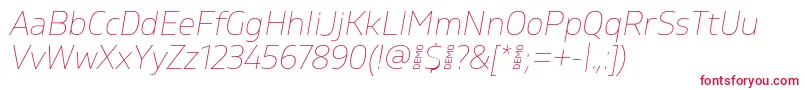 GilamThinitalicdemo Font – Red Fonts