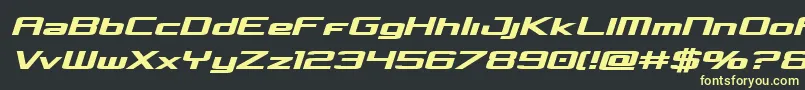 Concielianboldsemital Font – Yellow Fonts on Black Background