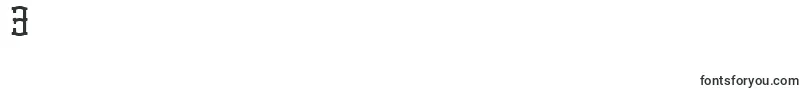 KorneuburgDisplay Font – Fonts for Digit 3