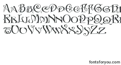  Initialswithacurl font