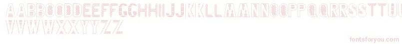 BlankenshipFinalType Font – Pink Fonts on White Background