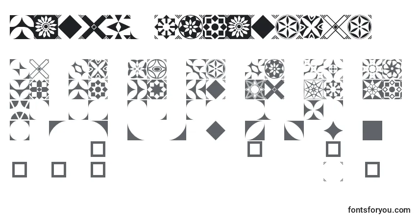 Czcionka Linotypesindbad – alfabet, cyfry, specjalne znaki