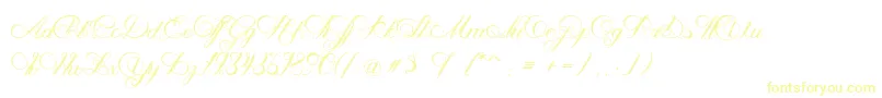 NenupharOfVenus Font – Yellow Fonts