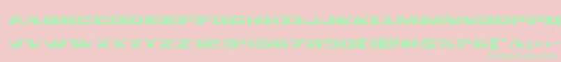 Dassaultlaser Font – Green Fonts on Pink Background