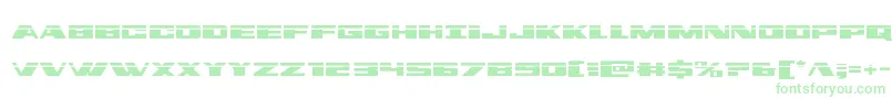 Dassaultlaser-Schriftart – Grüne Schriften