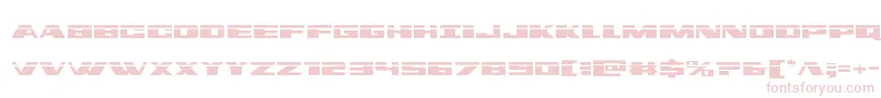 Dassaultlaser-Schriftart – Rosa Schriften auf weißem Hintergrund