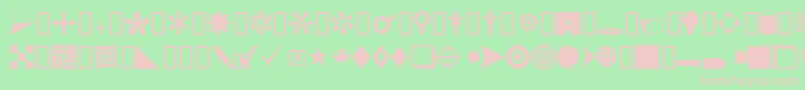 En savoir plus sur la police CombodbNormal Police CombodbNormal – polices roses sur fond vert