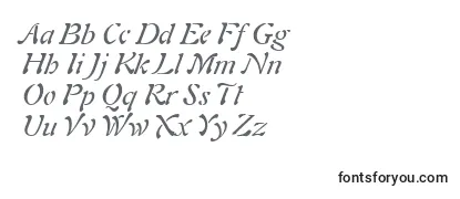 AuriolLtItalic-fontti
