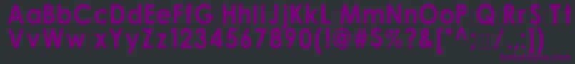 En savoir plus sur la police 10100 Police 10100 – polices violettes sur fond noir