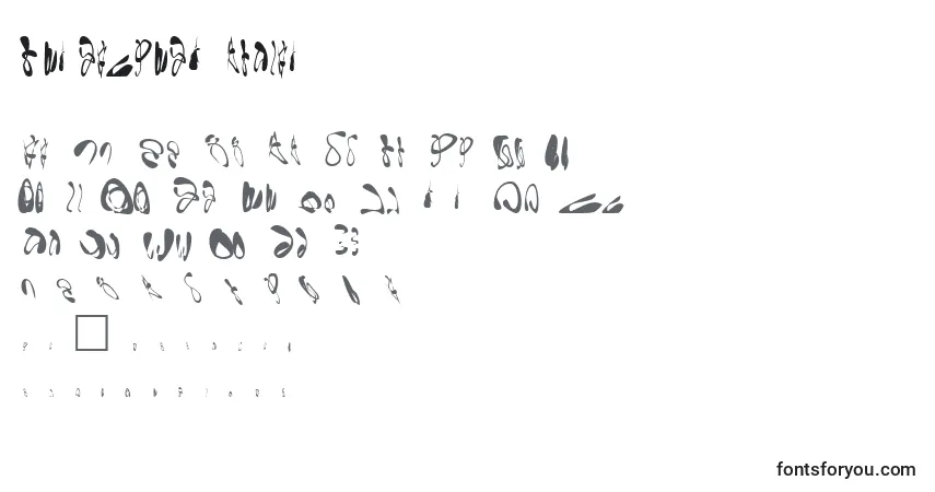 Fuente GornathonRegular - alfabeto, números, caracteres especiales