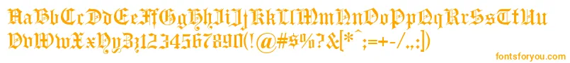 フォントHeadlinetext – オレンジのフォント