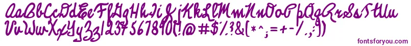 Kglegacyofvirtue Font – Purple Fonts