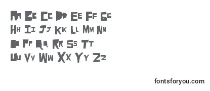 Cutaway Font