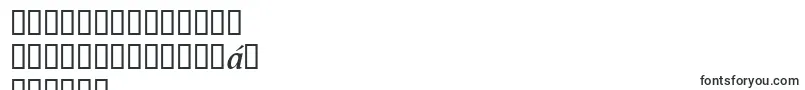 VegaAntikvaSemibolditalic Font – Burmese Fonts
